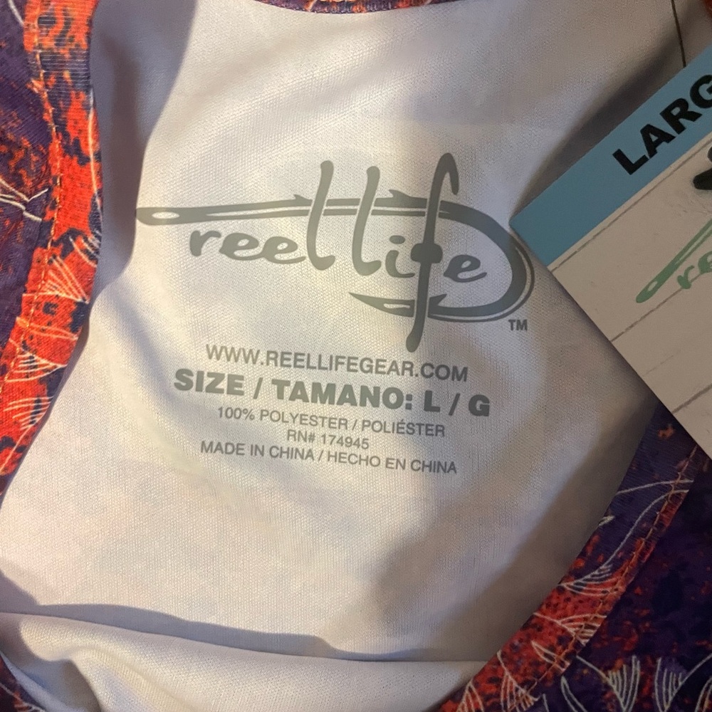 REEL brand water shirt - Picture 6 of 7